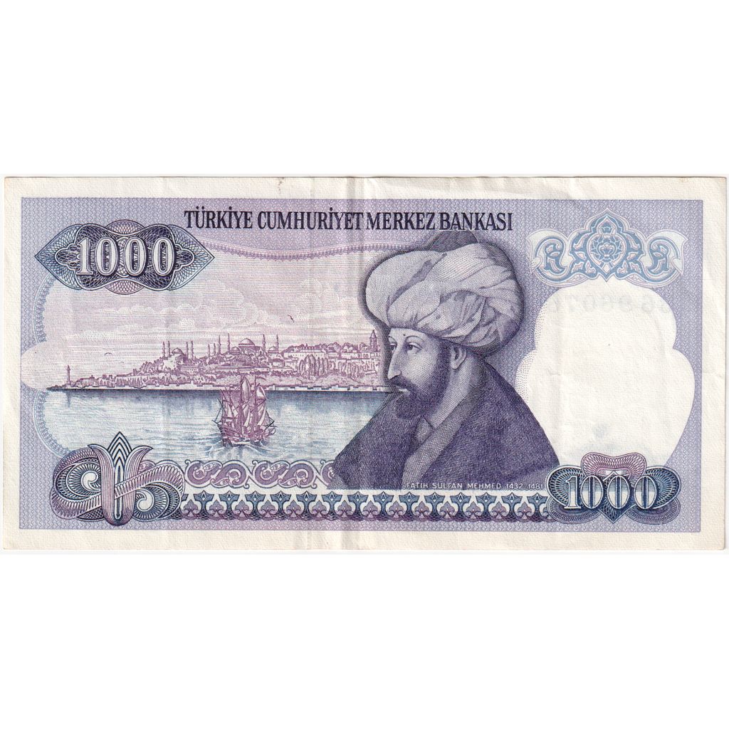 Turquie, 1000 Lira, NEUF