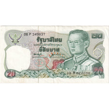 Tailândia, 20 Baht, UNC(65-70)