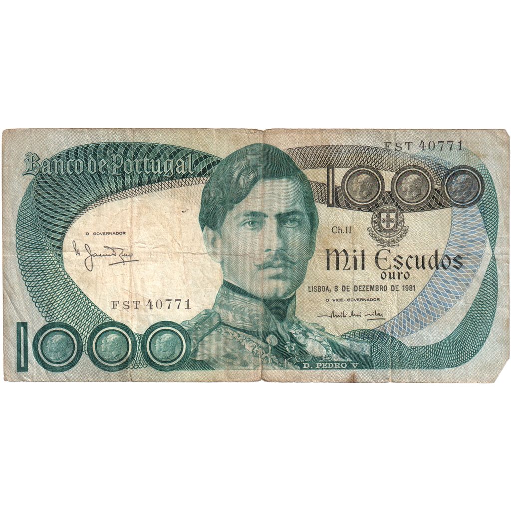 Portugal, 1000 Escudos, 1981-12-03, MBC