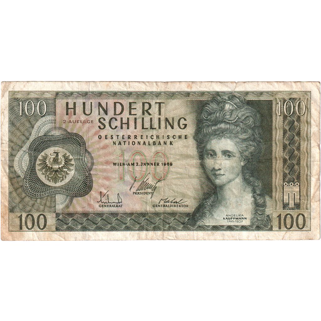 Austria, 100 Schilling, 1969-01-02, MBC