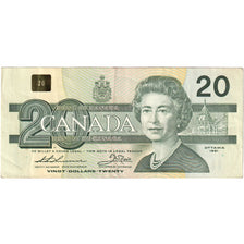 Canadá, 20 Dollars, 1991, BC+