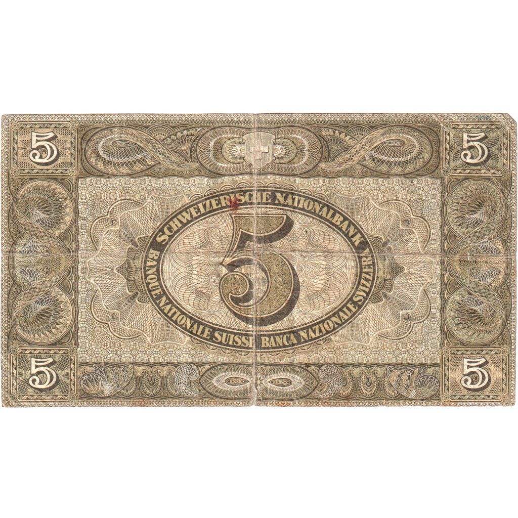 Schweiz, 5 Franken, 1946-08-31, S