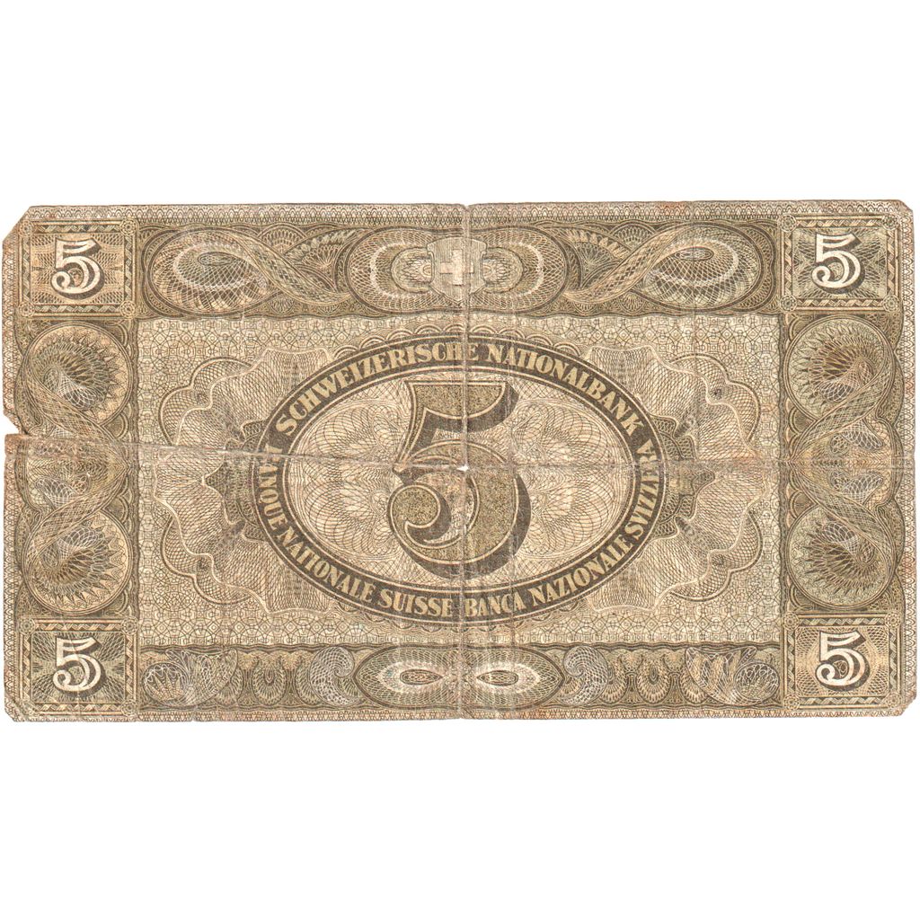 Schweiz, 5 Franken, 1946-08-31, S