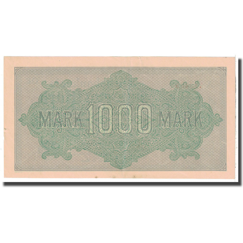 Banknote, Germany, 1000 Mark, 1922, 1922-09-15, KM:76b, AU(55-58)