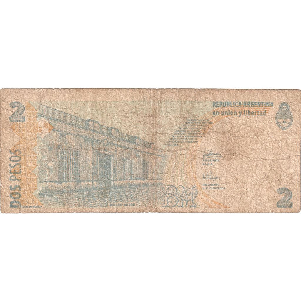 Argentina, 2 Pesos, RC+