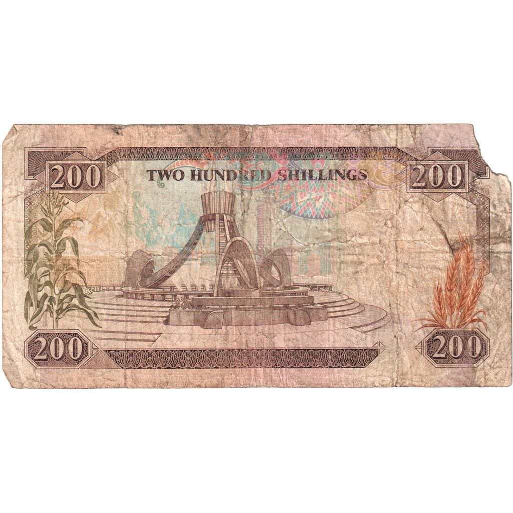 Kenia, 200 Shillings, 1988-07-01, TB