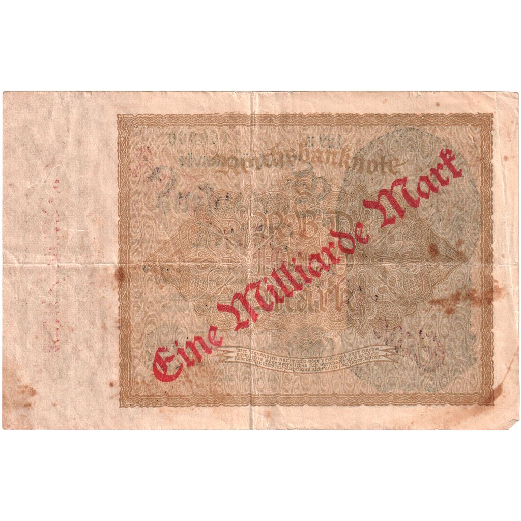 Alemania, 1000 Mark, 1922-12-15, BC