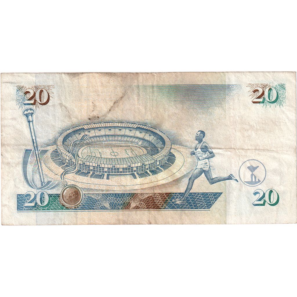 Kenia, 20 Shillings, 1997-07-01, SPL