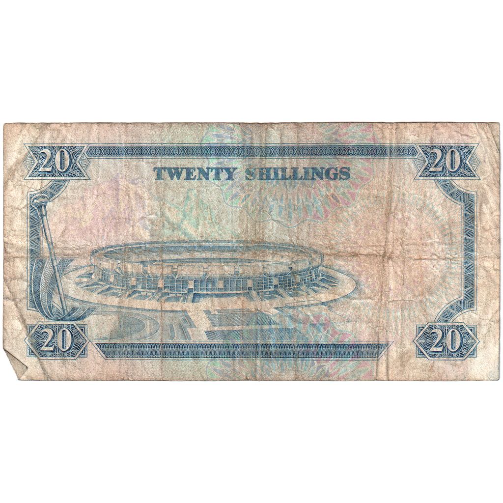 Kenia, 20 Shillings, 1989-07-01, B