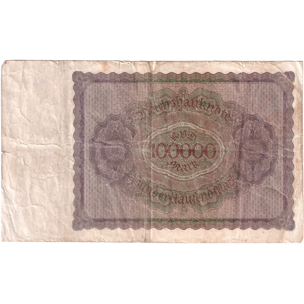 Deutschland, 100,000 Mark, 1923-02-01, S+