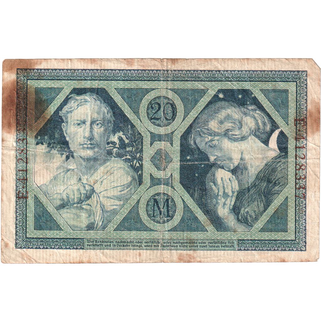 Alemania, 20 Mark, 1915-11-04, RC