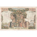 France, 5000 Francs, Terre et Mer, 1952-02-07, P.102, VF(20-25)