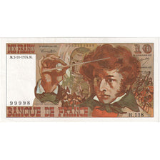 Francja, 10 Francs, Berlioz, 1974-10-03, H.118 99998, EF(40-45)