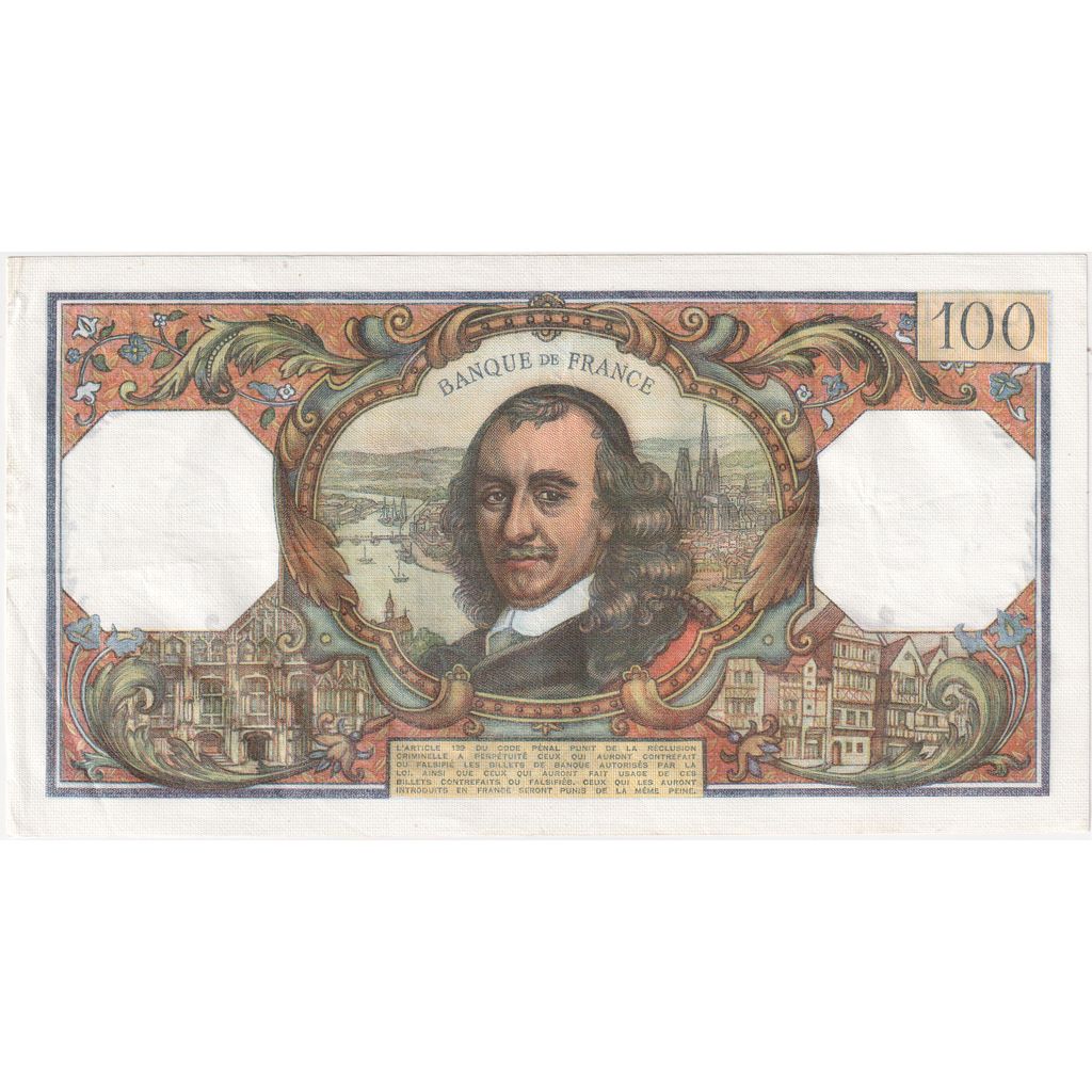 France, 100 Francs, Corneille, 1976-01-02, R.920, EF(40-45)