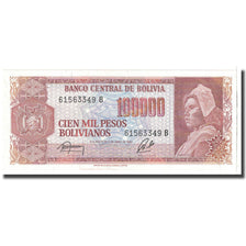 Banknote, Bolivia, 100,000 Pesos Bolivianos, 1984, 1984-06-05, KM:171a
