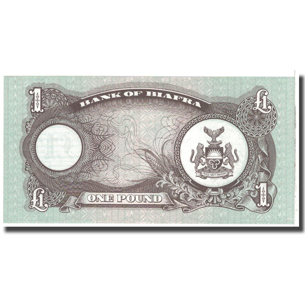 Banconote, Biafra, 1 Pound, KM:5a, FDS