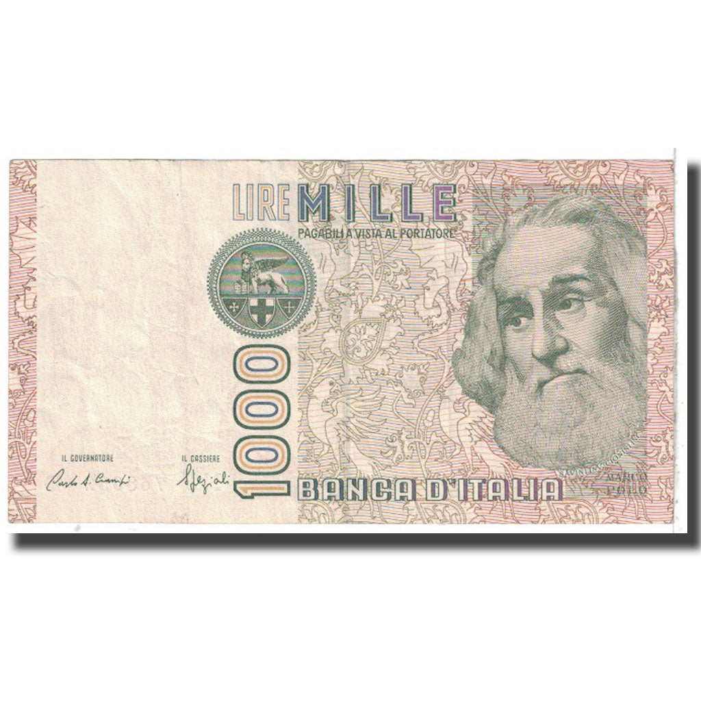 Billete, 1000 Lire, 1982, Italia, 1982-06-01, KM:109b, MBC