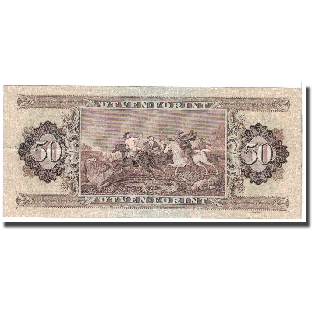 Banknote, Hungary, 50 Forint, 1980, 1980-09-30, KM:170d, EF(40-45)