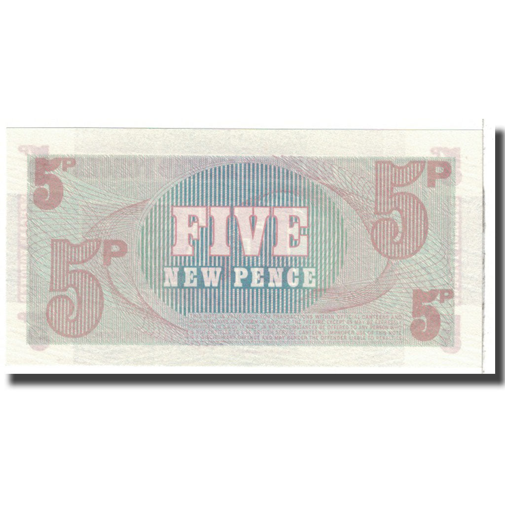 Banknote, Great Britain, 5 New Pence, KM:M47, UNC(65-70)