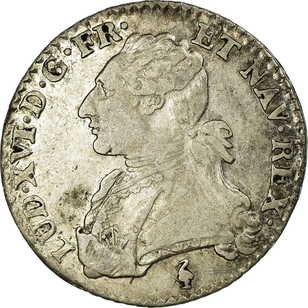 Münze, Frankreich, Louis XVI, 1/10 Écu, 12 Sols, 1/10 ECU, 1778, Paris, SS