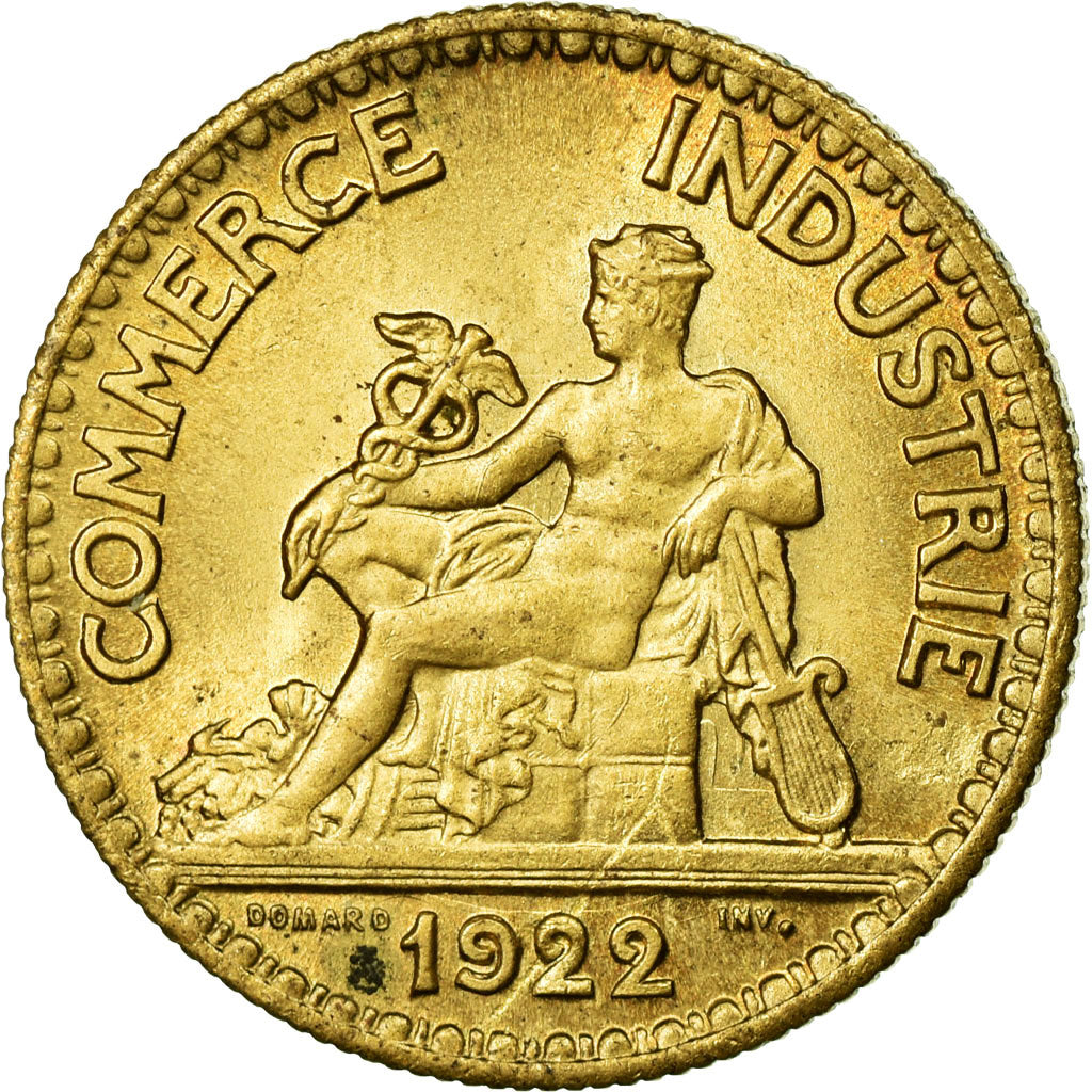 Coin, France, Chambre de commerce, 50 Centimes, 1922, MS(60-62)
