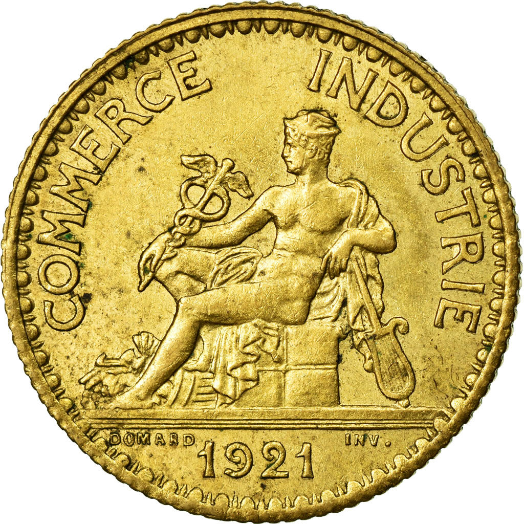 Coin, France, Chambre de commerce, Franc, 1921, Paris, MS(60-62)