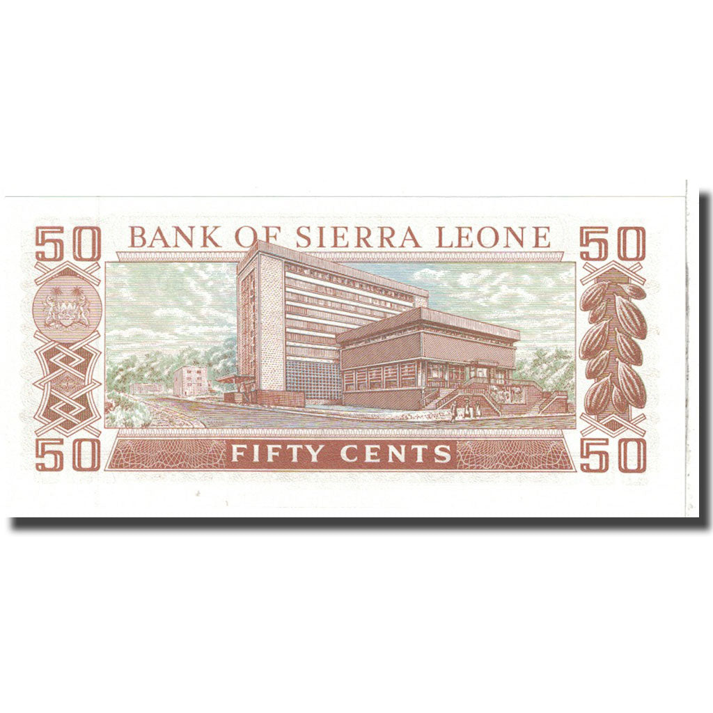 Billet, Sierra Leone, 50 Leones, 1984, 1984-08-04, KM:17b, NEUF