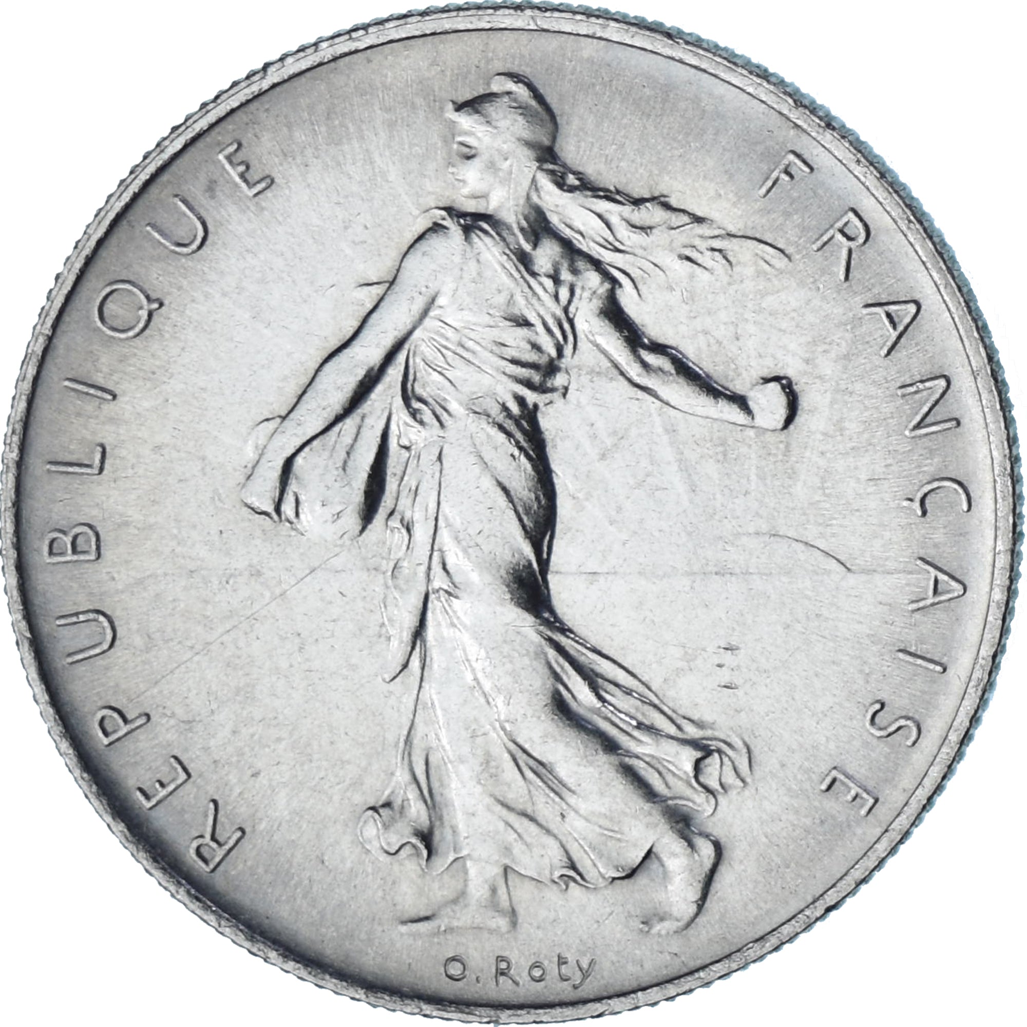 Moneta, Francia, Semeuse, Franc, 1960, Paris, SPL, Nichel, KM:925.1