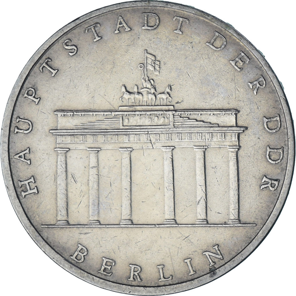 Coin, GERMAN-DEMOCRATIC REPUBLIC, 5 Mark, 1971, Berlin, AU(55-58)