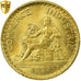 Francja, Franc, Chambre de commerce, 1923, Paris, Aluminium-Brąz, PCGS, MS65