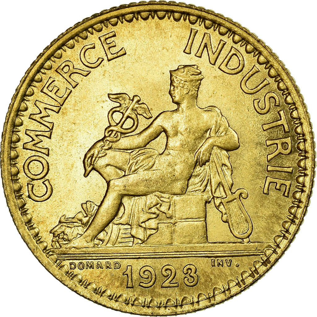 Coin, France, Chambre de commerce, Franc, 1923, Paris, MS(65-70)