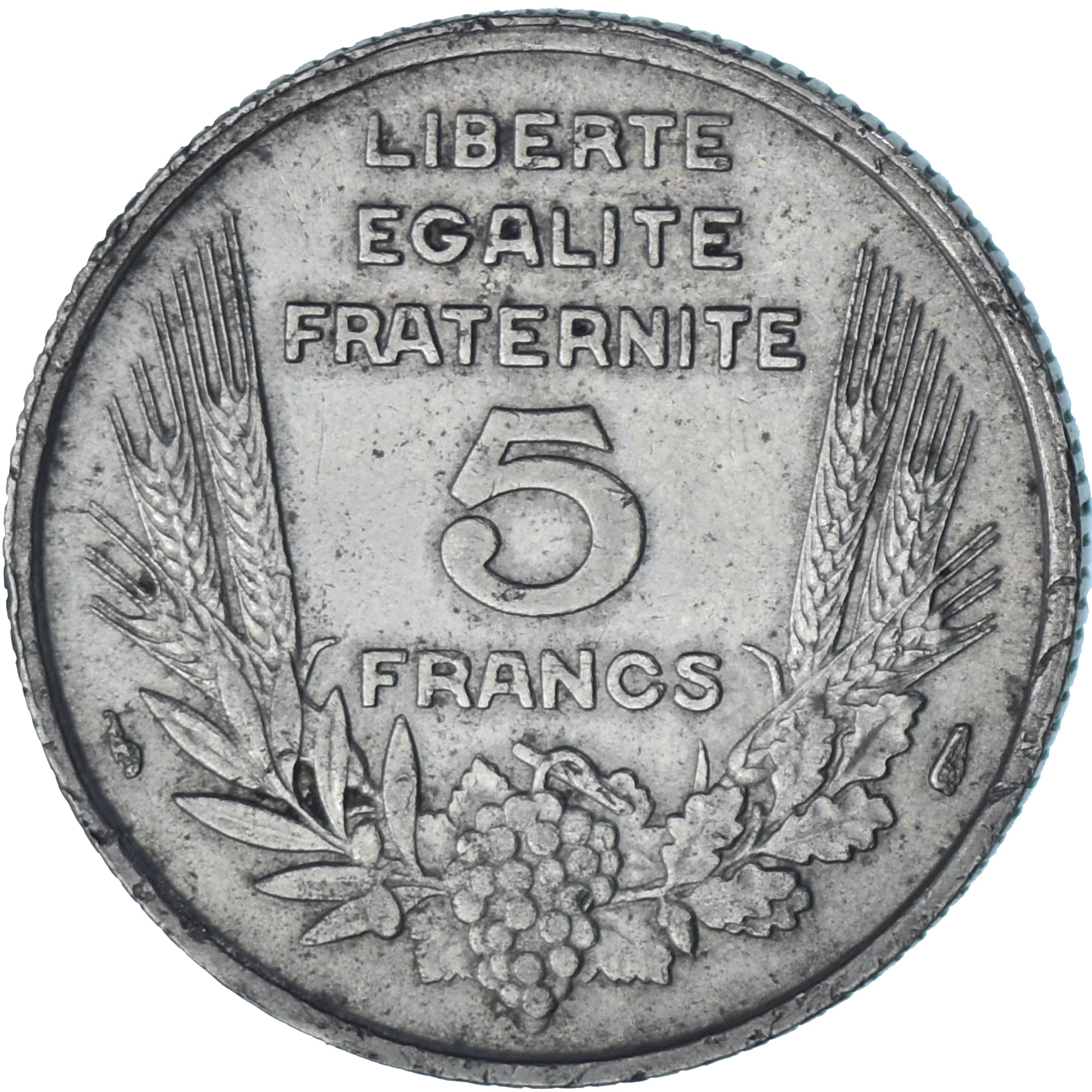 Moneta, Francia, Bazor, 5 Francs, 1933, Paris, BB, Nichel, KM:887, Gadoury:753