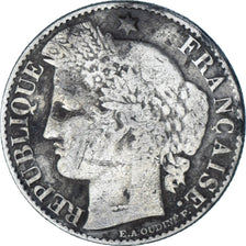 Coin, France, Cérès, 50 Centimes, 1895, Paris, VF(20-25), Silver, KM:834.1