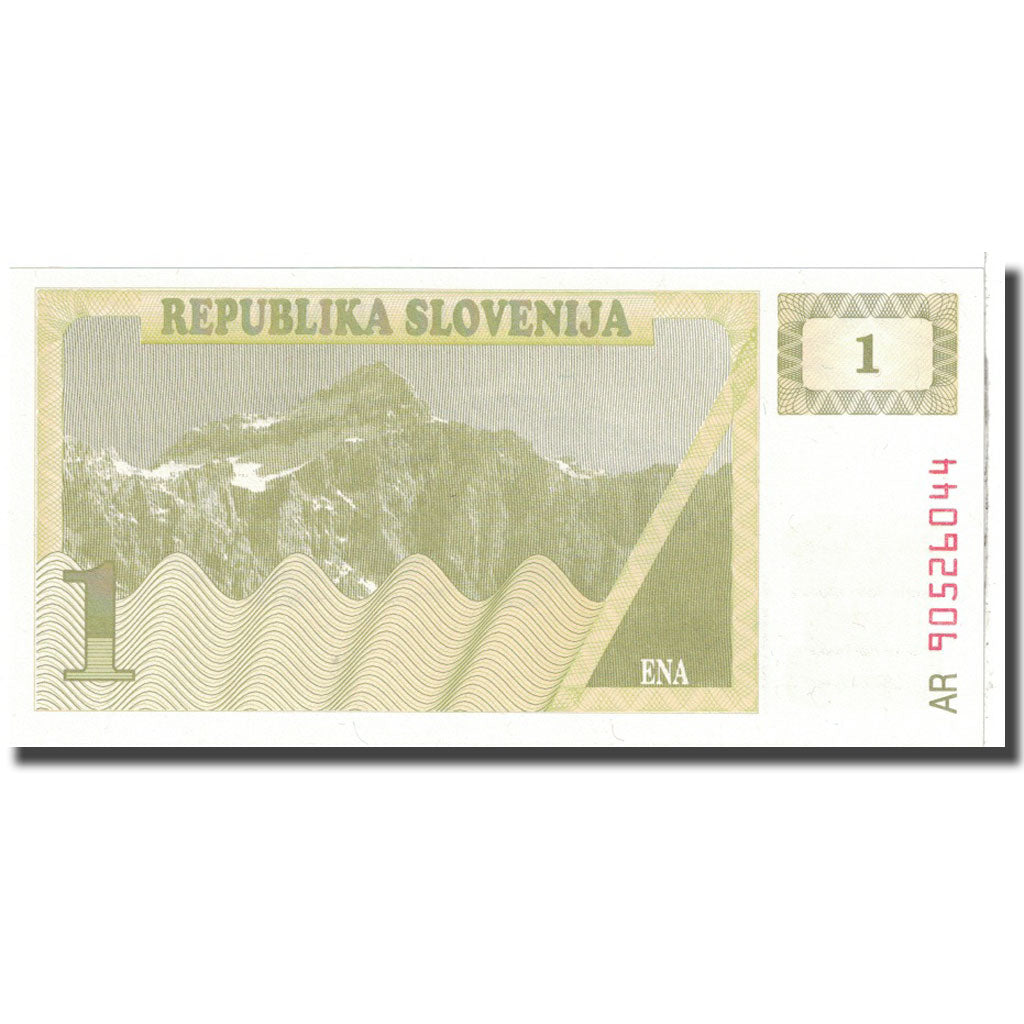 Geldschein, Slowenien, 1 (Tolar), KM:1a, UNZ