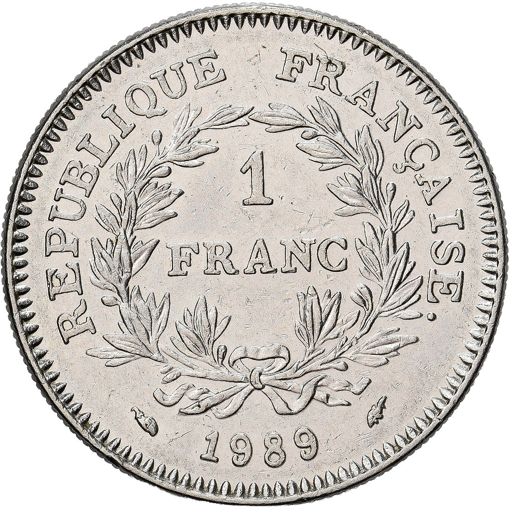 France, 1 Franc, 1989, SUP, Nickel, Gadoury:477, KM:967