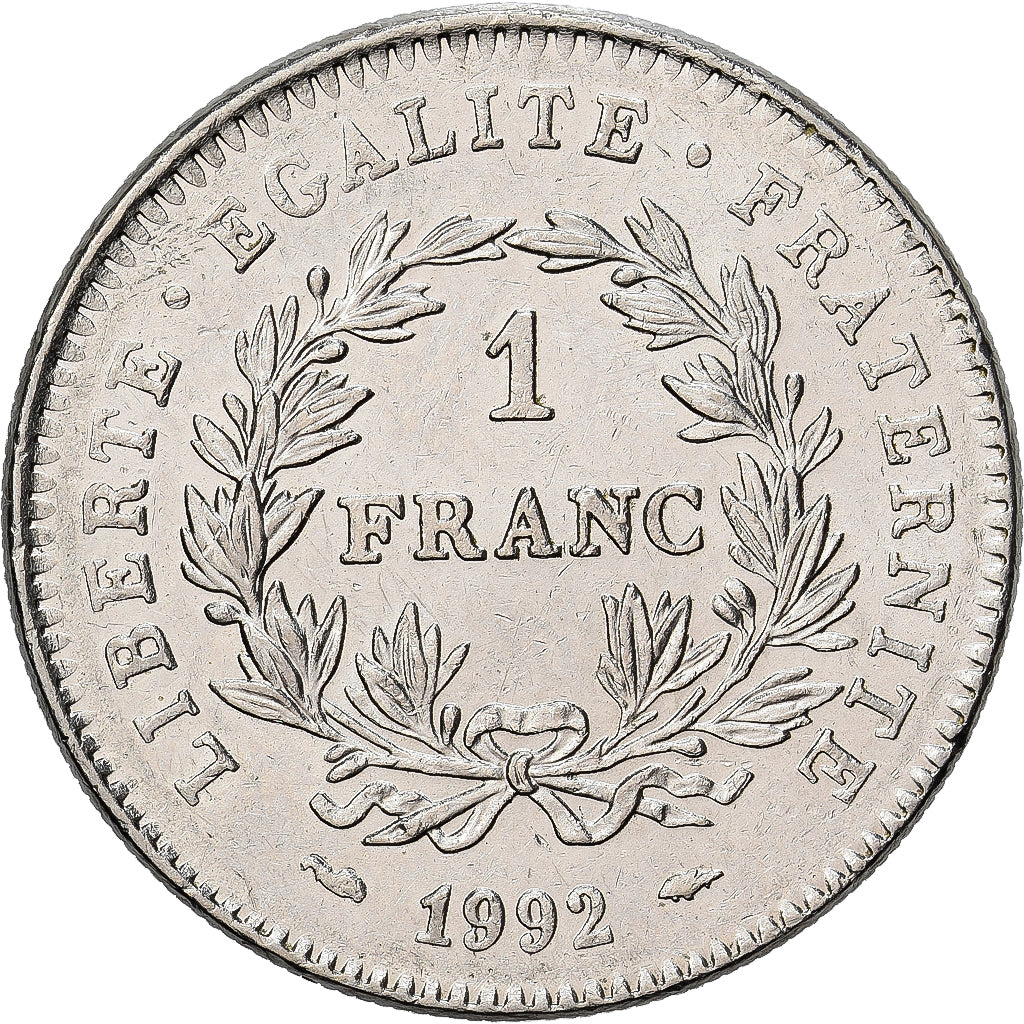 France, République, Franc, 1992, Paris, SUP, Nickel, KM:1004.1