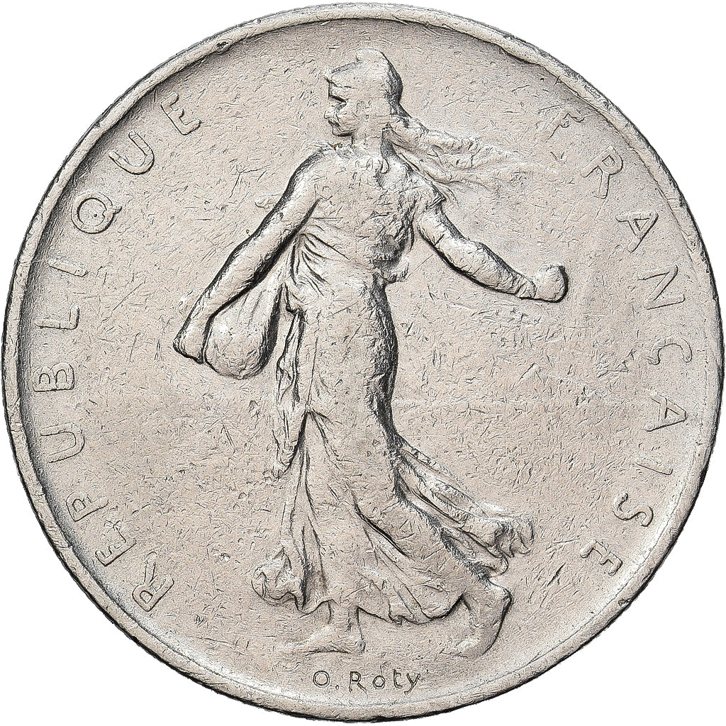 France, Semeuse, Franc, 1960, Paris, TB+, Nickel, Gadoury:474, KM:925.2
