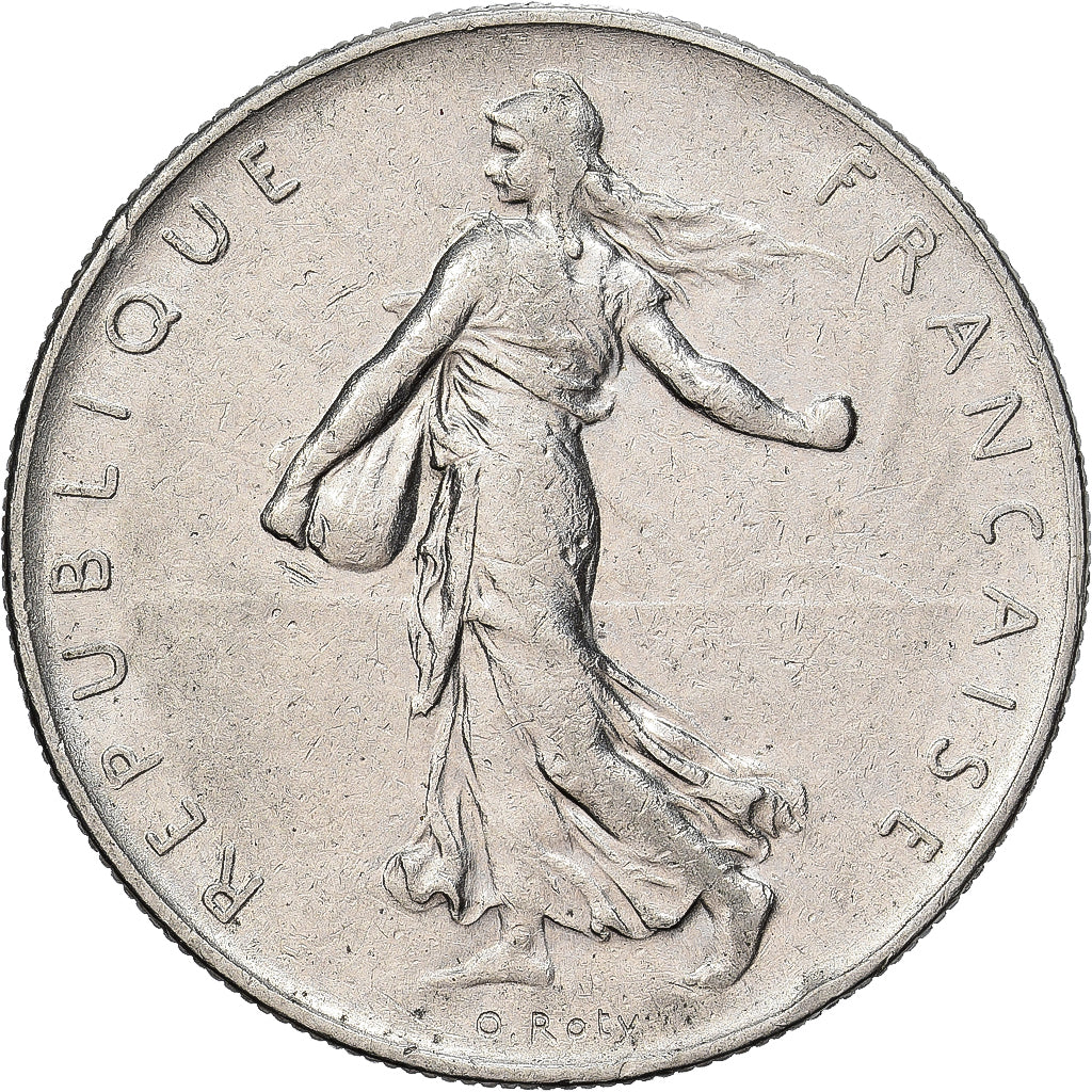 France, Semeuse, Franc, 1965, Paris, TB+, Nickel, Gadoury:474, KM:925.2