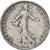 Frankrijk, Semeuse, 1/2 Franc, 1966, Paris, FR+, Nickel, KM:931.1, Gadoury:429