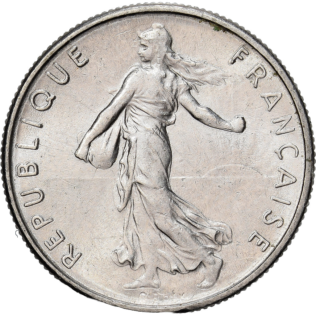 Francia, Semeuse, 1/2 Franc, 1970, Paris, EBC, Níquel, KM:931.1, Gadoury:429