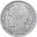 Francia, Morlon, 2 Francs, 1949, Beaumont - Le Roger, BB, Alluminio, KM:886a.2