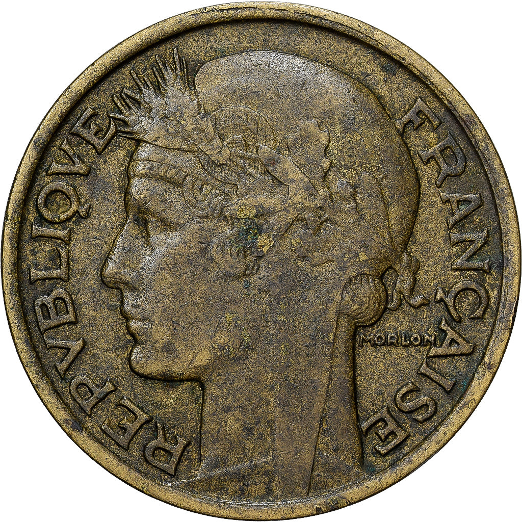 Francia, Morlon, 2 Francs, 1931, BB, Alluminio-bronzo, KM:886, Gadoury:535