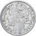 Francia, 2 Francs, Morlon, 1948, Paris, Alluminio, MB+, KM:886a.1