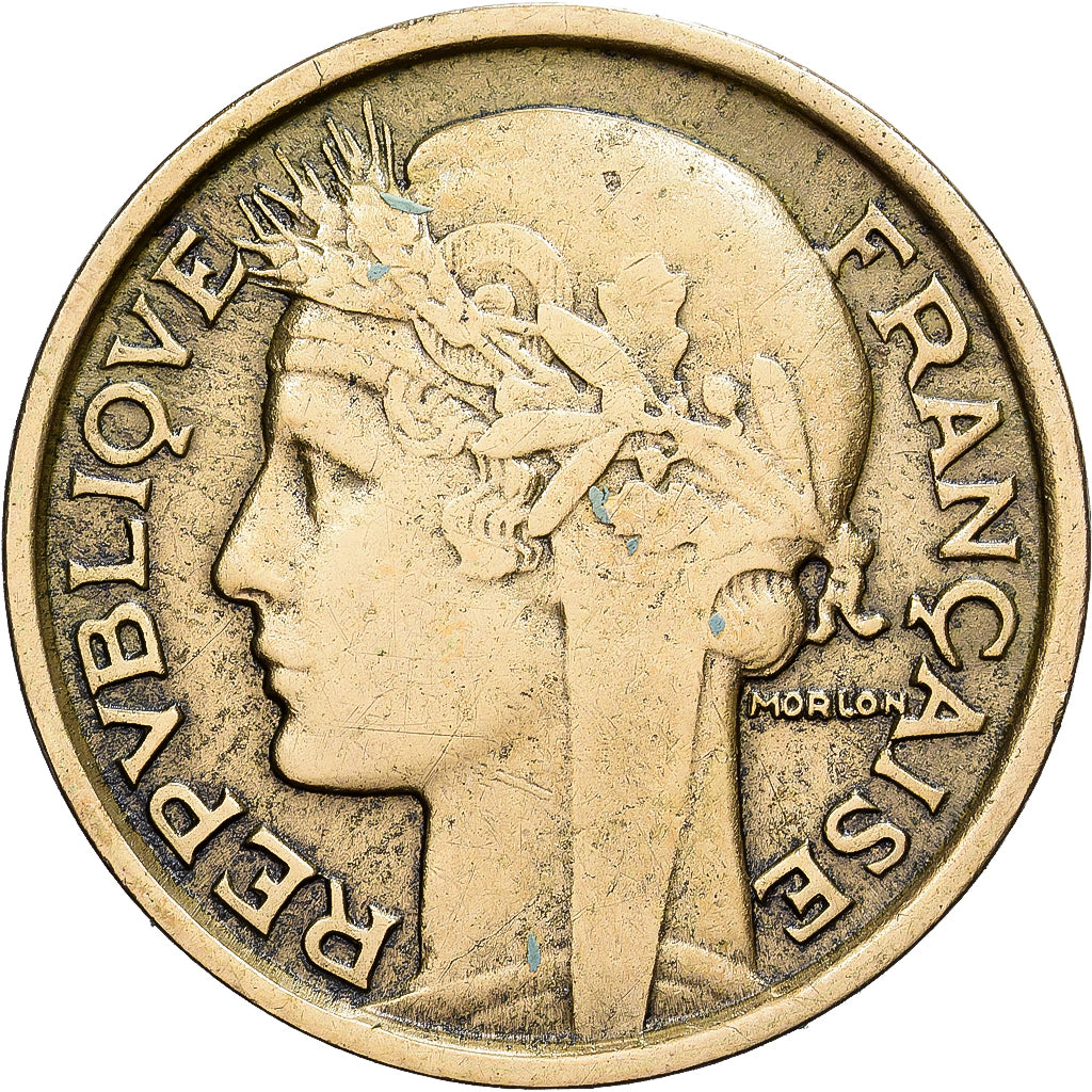 France, Morlon, Franc, 1931, SUP, Bronze-Aluminium, Gadoury:470, KM:885