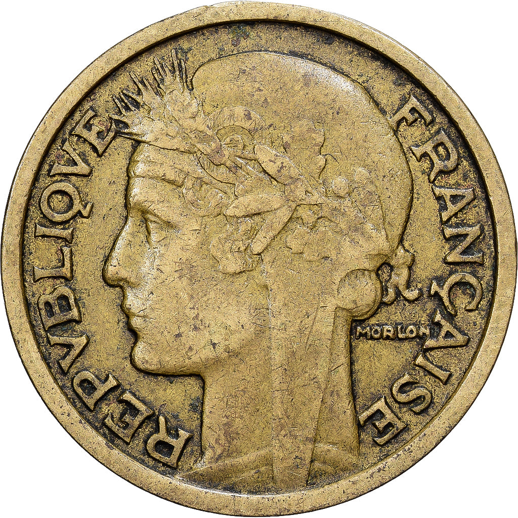 France, Morlon, Franc, 1931, TTB, Bronze-Aluminium, Gadoury:470, KM:885