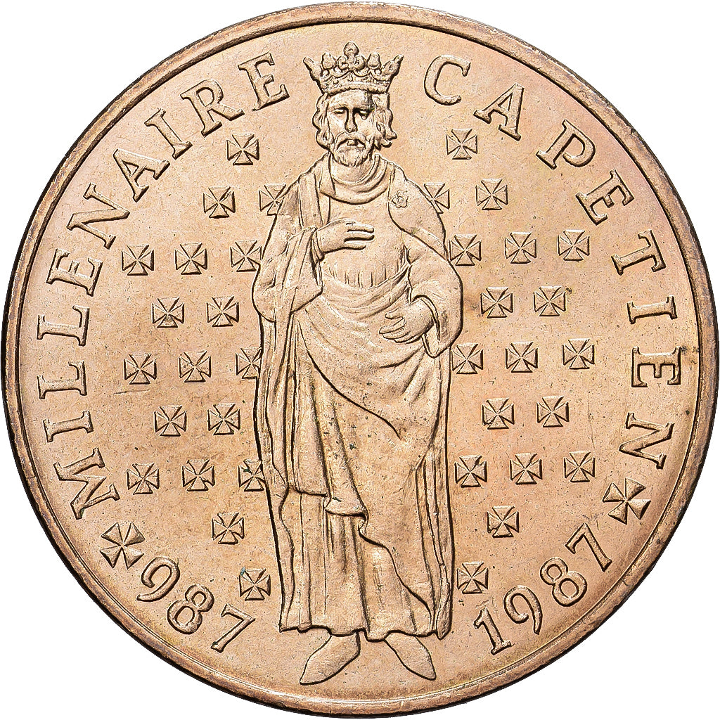 Francia, 10 Francs, 1987, Paris, EBC, Níquel - bronce, KM:961d, Gadoury:820