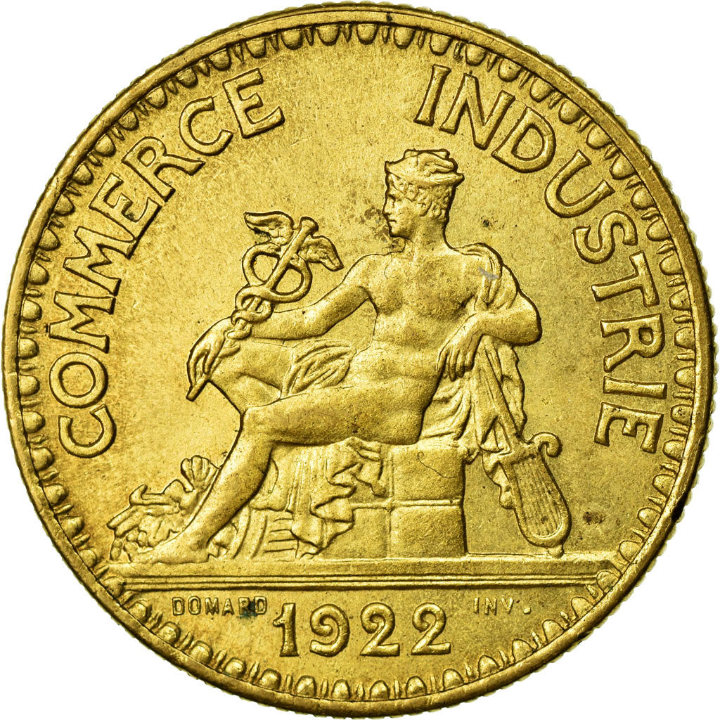Monnaie, France, Chambre de commerce, 2 Francs, 1922, Paris, SUP+