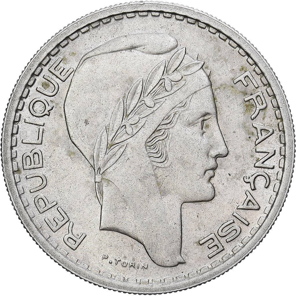 Frankrijk, Turin, 10 Francs, 1949, Beaumont - Le Roger, PR, Cupro-nikkel