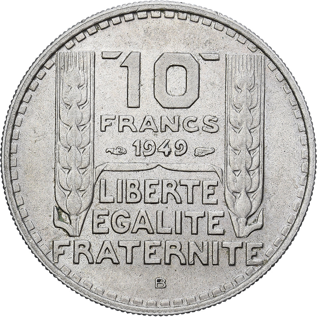 Frankrijk, Turin, 10 Francs, 1949, Beaumont - Le Roger, PR, Cupro-nikkel