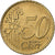 Países Bajos, Beatrix, 50 Euro Cent, 2000, Utrecht, MBC+, Latón, KM:239